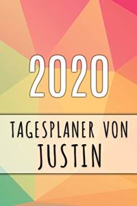 2020 Tagesplaner von Justin