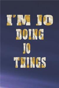 I'm Jo Doing Jo Things