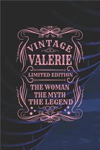 Vintage Valerie Limited Edition the Woman the Myth the Legend