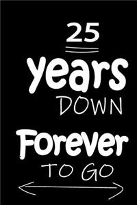 25 Years Down Forever to Go