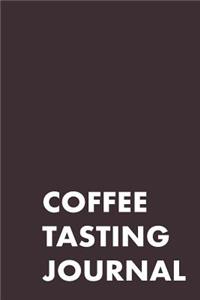 Coffee Tasting Journal