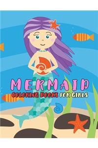 Mermaid Coloring Books For Girls