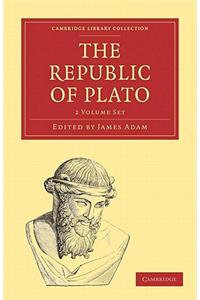 Republic of Plato 2 Volume Paperback Set