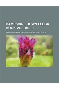 Hampshire Down Flock Book Volume 8
