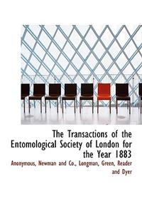 The Transactions of the Entomological Society of London for the Year 1883
