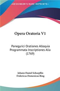 Opera Oratoria V1