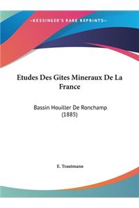 Etudes Des Gites Mineraux De La France