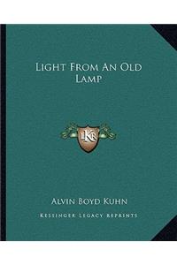 Light from an Old Lamp