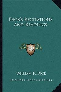 Dick's Recitations and Readings