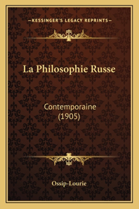 Philosophie Russe