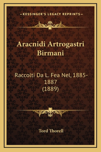 Aracnidi Artrogastri Birmani