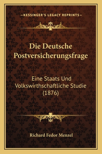 Deutsche Postversicherungsfrage