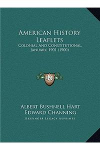 American History Leaflets
