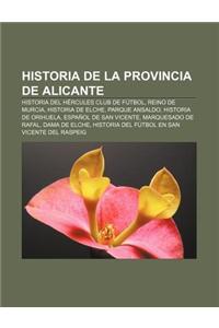 Historia de La Provincia de Alicante