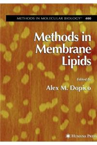 Methods in Membrane Lipids. Methods in Molecular Biology, Volume 400.