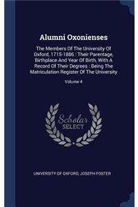 Alumni Oxonienses