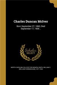 Charles Duncan McIver