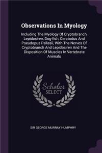 Observations In Myology