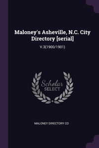 Maloney's Asheville, N.C. City Directory [serial]