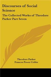 Discourses of Social Science