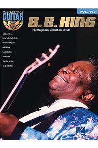 B.B. King - Guitar Play-Along Volume 100 Book/Online Audio