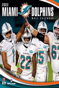 Miami Dolphins 2022 12x12 Team Wall Calendar