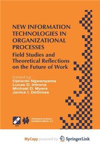 New Information Technologies in Organizational Processes