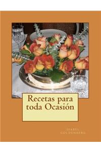 Recetas para toda Ocasion