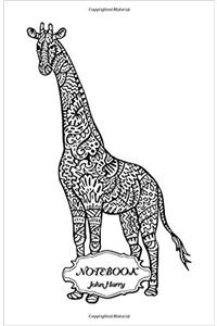 Giraffe Notebook