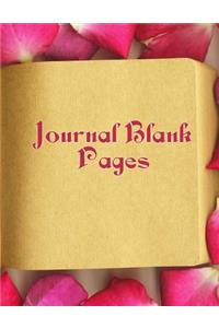 Journal Blank Pages
