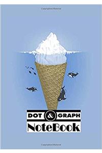 Ice Cream Notebook: Dot-grid, Graph; Pocket Notebook / Journal / Diary