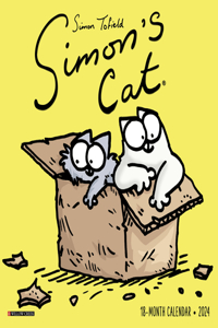 Simon's Cat 2024 7 X 7 Mini Wall Calendar