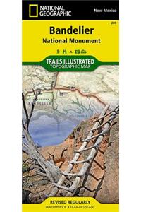 Bandelier National Monument Map