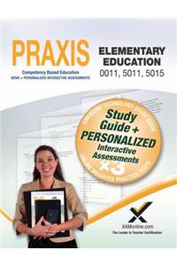 Praxis Elementary Education 0011, 5011, 5015 Book and Online