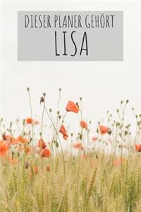 Dieser Planer Gehört Lisa