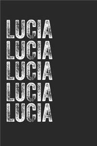 Name LUCIA Journal Customized Gift For LUCIA A beautiful personalized