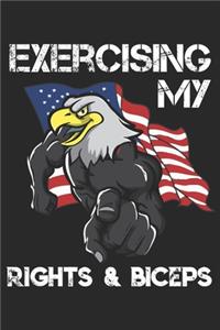 Exercising My Rights And Biceps