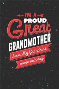 I'm Proud Great Grandmother Love My Grandkids More Each Day