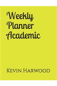 Weekly Planner Academic