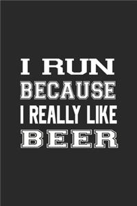 I Run Because I Really Like Beer