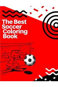 The Best Soccer Coloring Book