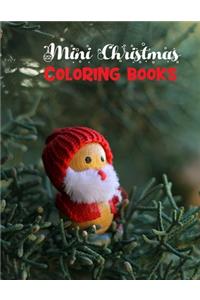 Mini Christmas Coloring Books