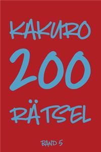 Kakuro 200 Rätsel Band 5