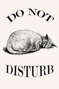 Do Not Disturb Cat