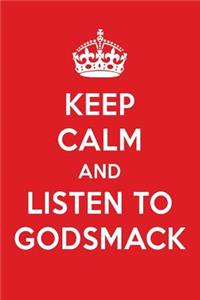 Keep Calm and Listen to Godsmack: Godsmack Designer Notebook