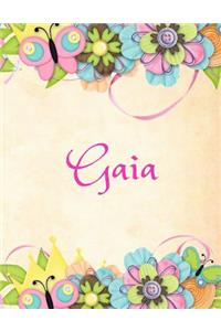 Gaia: Personalized Name Journal Composition Notebook