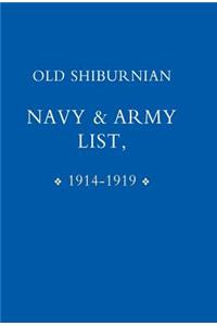 Old Shirburnian Navy & Army List (1914-18)