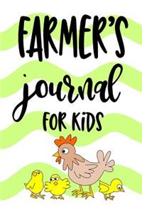 Farmer's Journal For Kids