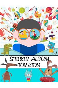 Sticker Album For Kids