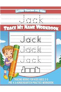 Letter Tracing for Kids Jack Trace My Name Workbook